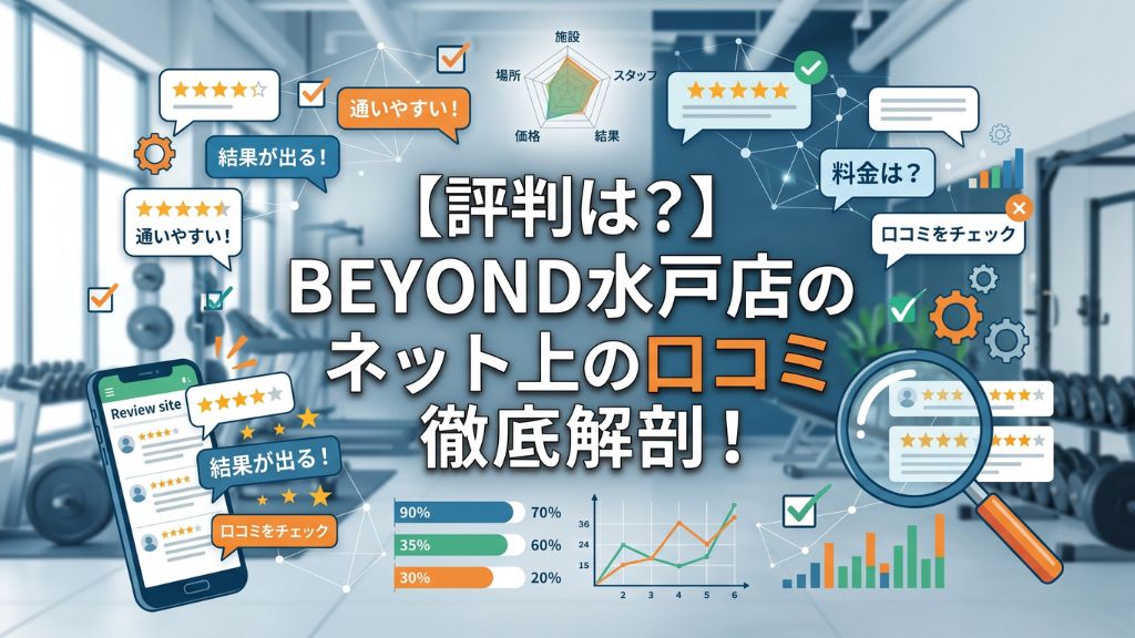 BEYOND水戸店のネット上の口コミ徹底解剖